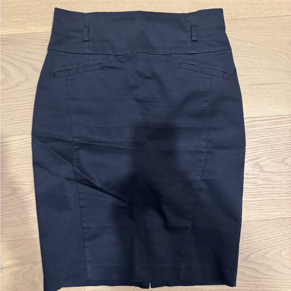 Ricki's Navy Pencil Skirt